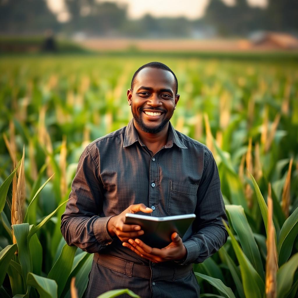 D.E.S Synergy agronomist in the field
