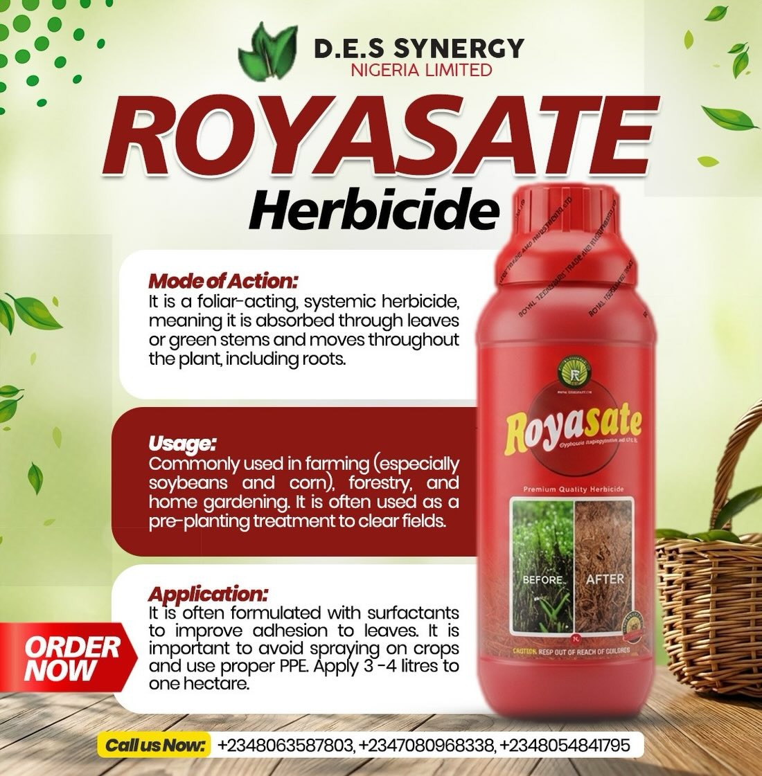 Royasate Herbicide